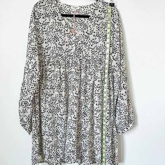 NWT Umgee Star Starburst Tunic Blouse Size Small Oversized Flowy - Picture 9 of 11